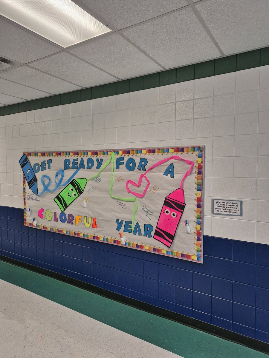 Tt creativity on full display. I am loving our back to school bulletin boards!  #WSISOpportunityMakers #WSISAWorldOfOpportunities