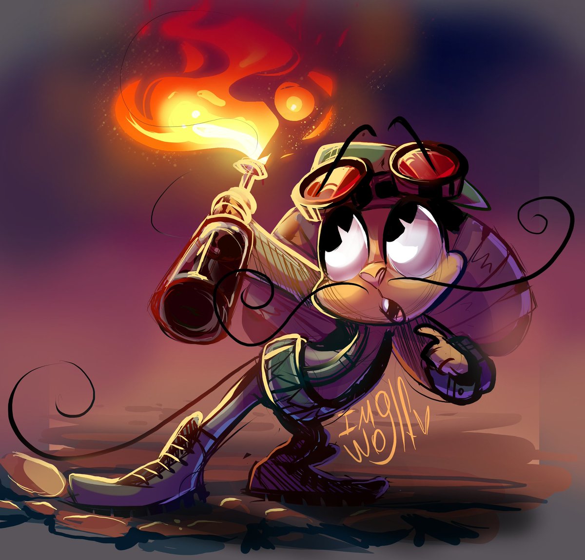 IMGwolf179's tweet image. He learned that you can not only blow up your enemies, but also burn them (ʘ‿ʘ)
#happytreefriends #htf   #mousekaboom #kapow