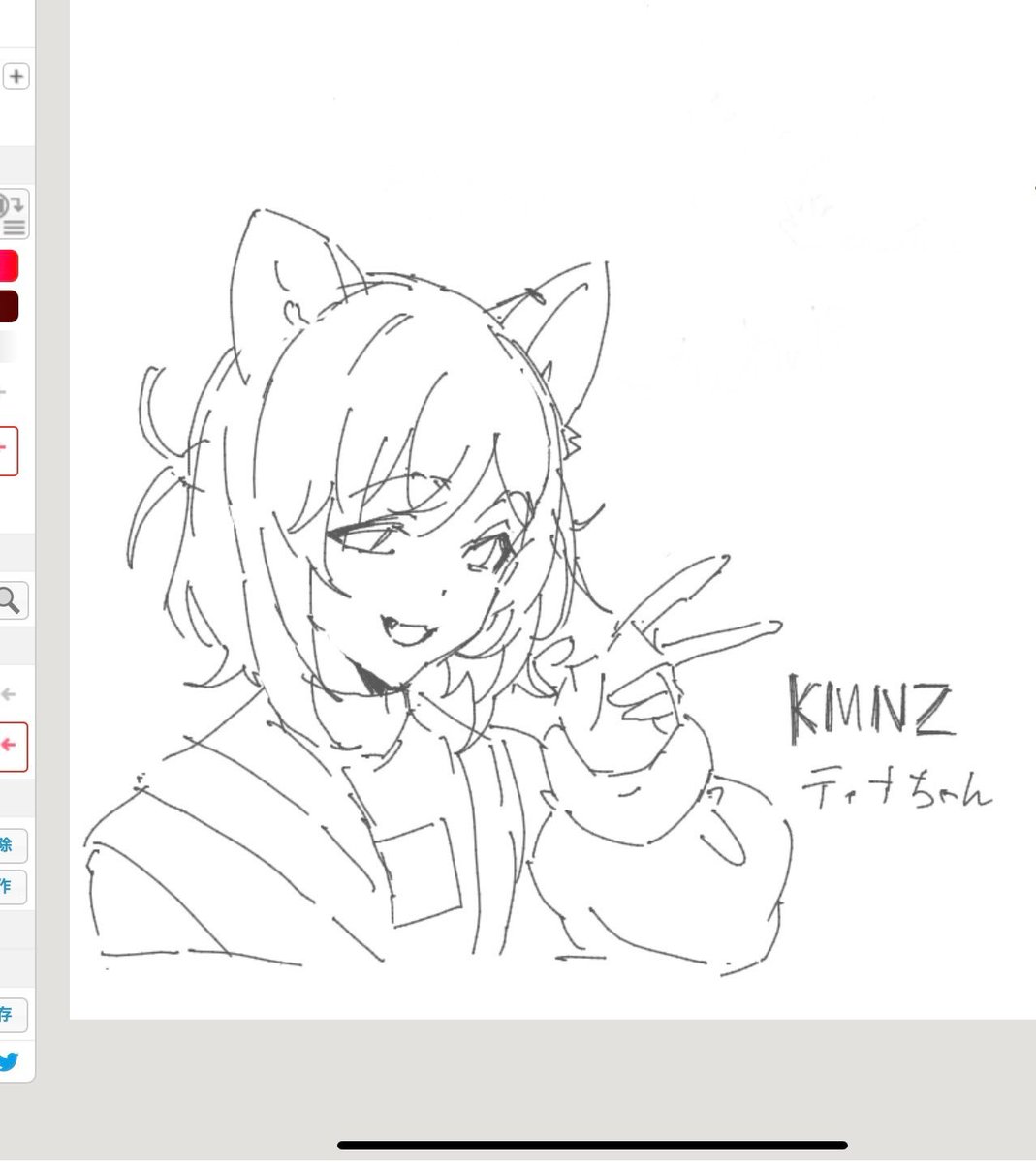 crinto5454's tweet photo. 絵茶で描き殴ったやつ https://t.co/dDZFchJKBK