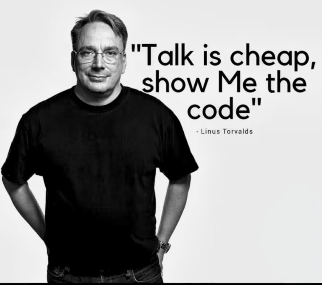 EAGLE_BOY123's tweet image. #LinuxTorvalds 
#ShowMeTheCode