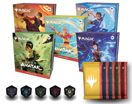J'aime beaucoup, comme dans #MTGTarkir, on pourra choisir son élément favori dans Avatar Last Airbender 🤩

#MTG #MTGxATLA
