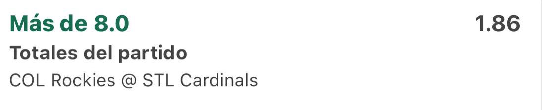 Jugada de Grupo MLB

No hay mucha solidez en los abridores, ni en el bullpen.
Me siento muy cómodo con esta jugada

¿Quién me sigue?