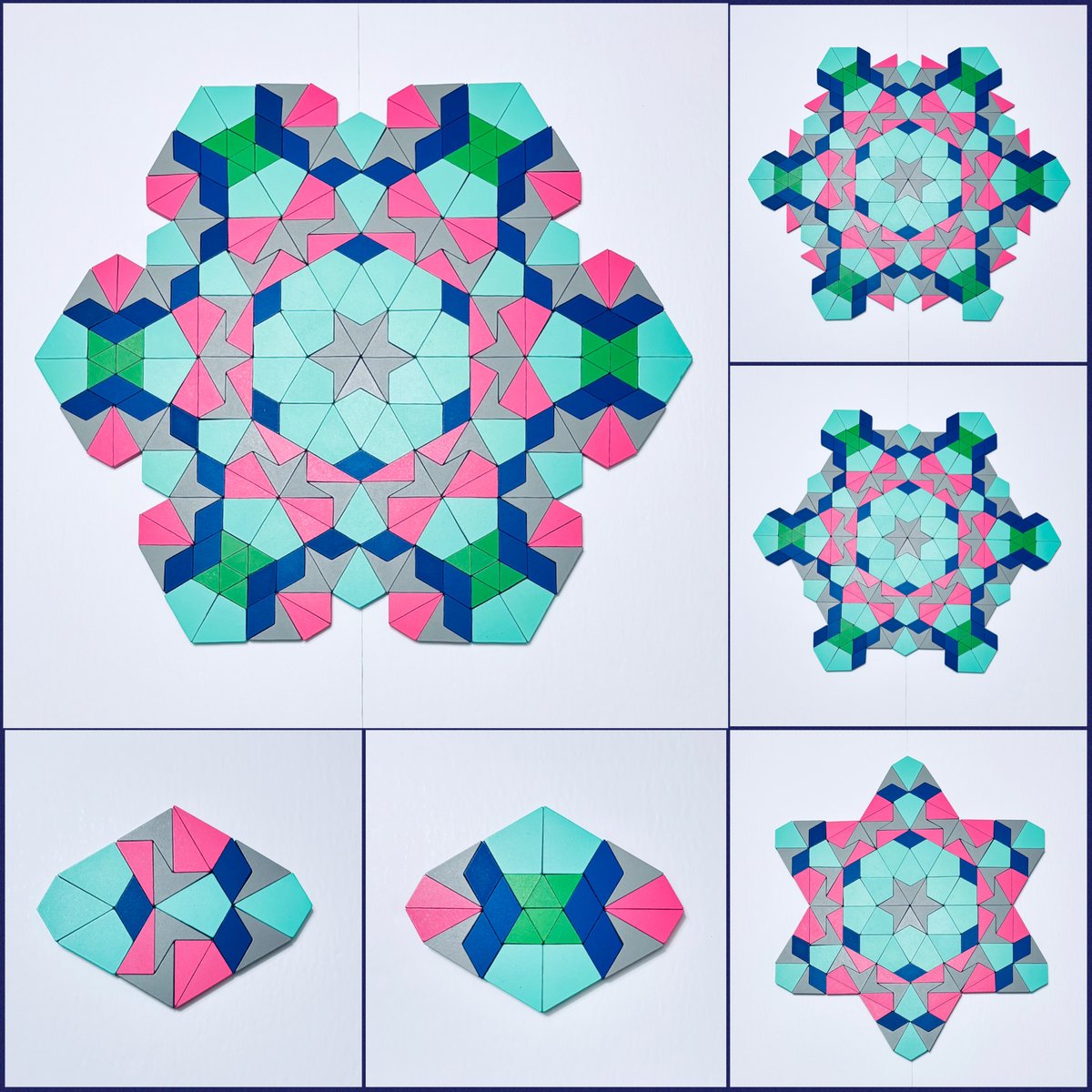 Pattern block play with octagons!  #21CenturyPB
