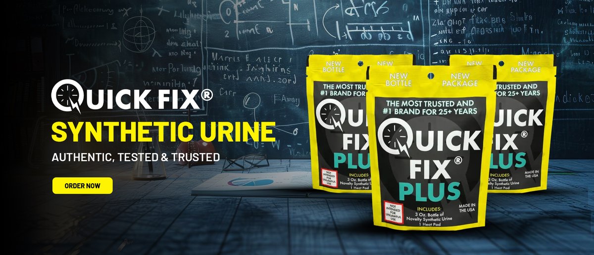 Quickfixpee's tweet image. " Lab-tested Quick Fix Synthetic Urine โ 100% Money-Back Guarantee! Pass with confidence, trust the best. Get yours now at QuickFixSynthetic.com!  #QuickFixUrine #LabTested #MoneyBackGuarantee"