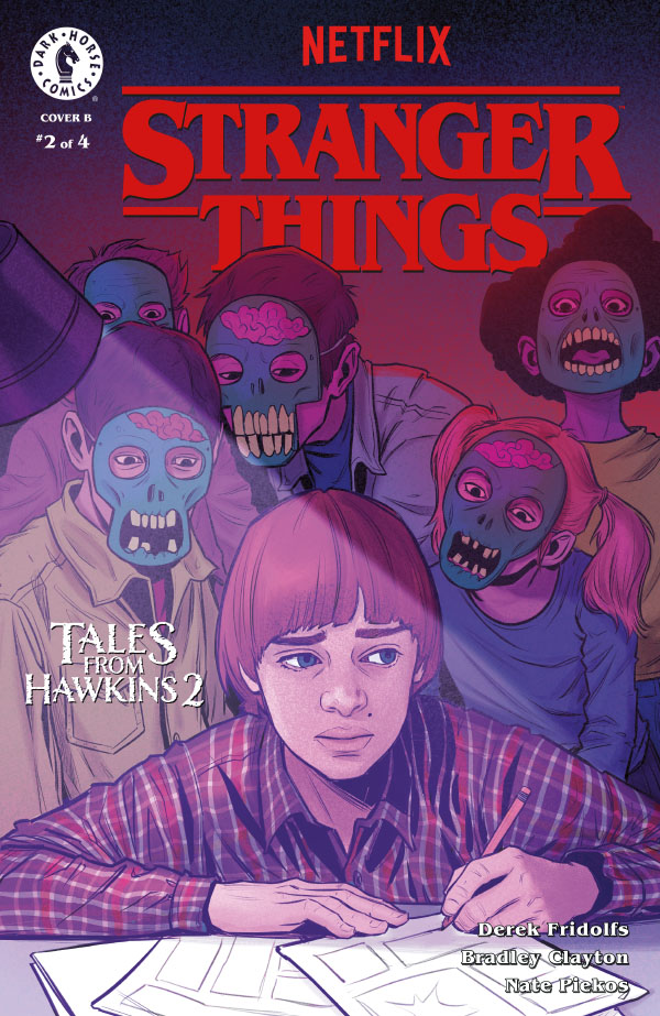 Dark Horse Comics (@darkhorsecomics) on Twitter photo #StrangerThings: Tales from Hawkins 2 returns this week with issue #2! Details: bit.ly/41wS5Qi
A year after his disappearance, Will Byers struggles with the attention he is getting as Hawkinโs local โZombie Boy.โ
By Derek Fridolfs, <a href="/knifesystem/">bradley a clayton</a>, Dan Jackson, <a href="/blambot/">Nate Piekos of Blambot</a>. #StrangerThings: Tales from Hawkins 2 returns this week with issue #2! Details: bit.ly/41wS5Qi
A year after his disappearance, Will Byers struggles with the attention he is getting as Hawkinโs local โZombie Boy.โ
By Derek Fridolfs, <a href="/knifesystem/">bradley a clayton</a>, Dan Jackson, <a href="/blambot/">Nate Piekos of Blambot</a>.
