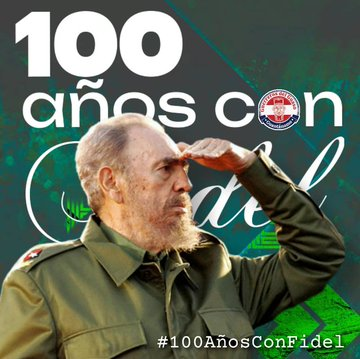 InadRodriguezM8's tweet photo. #FidelPorSiempre. #YoVotoXTodos #DeZurdaTeam #IzquierdaUnida #ConFilo #ConFidel #ConÉtica
#CubaEsDeporte @DeZurdaTeam @CafeMartiano @mimovilespatria
#PalestinaLibre #PalestineFree #NoAlBloqueo #CubaVencerá #CubaEstáFirme
#LaLuchaNoHaCesado #CubaEstáFirme #CienAñosConFidel https://t.co/YsHbyG26VZ