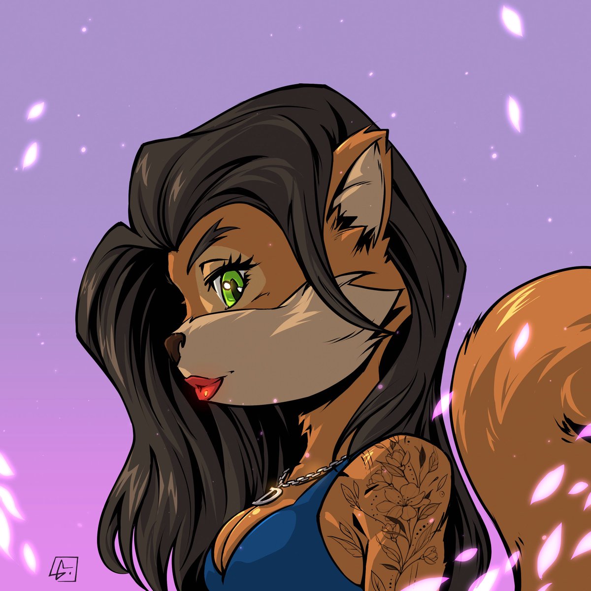 With great pleasure OG 🐿️ always gives his team big flowers.

Today he gives something by the hand of <a href="/LaunchMyNFT/">LaunchMyNFT</a> 🎨 

Congratulations to this personalized Pfp by <a href="/inkartluis/">Luis Figueiredo Art</a> 🫶🐿️