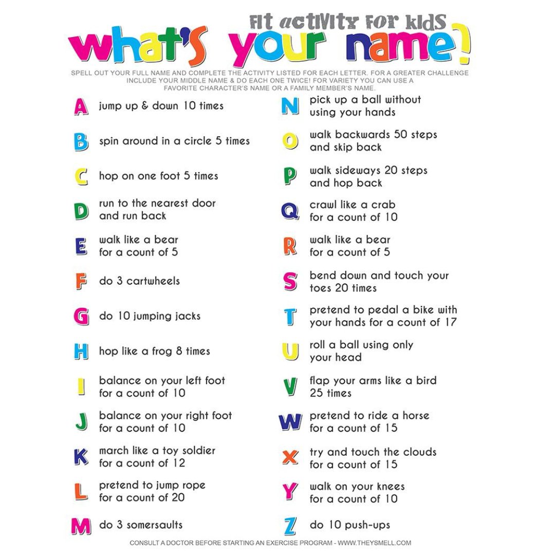 Here's something to keep the kids busy for a while over the summer - especially if they have a long name!

#schoolholidays #kids #parenting #family