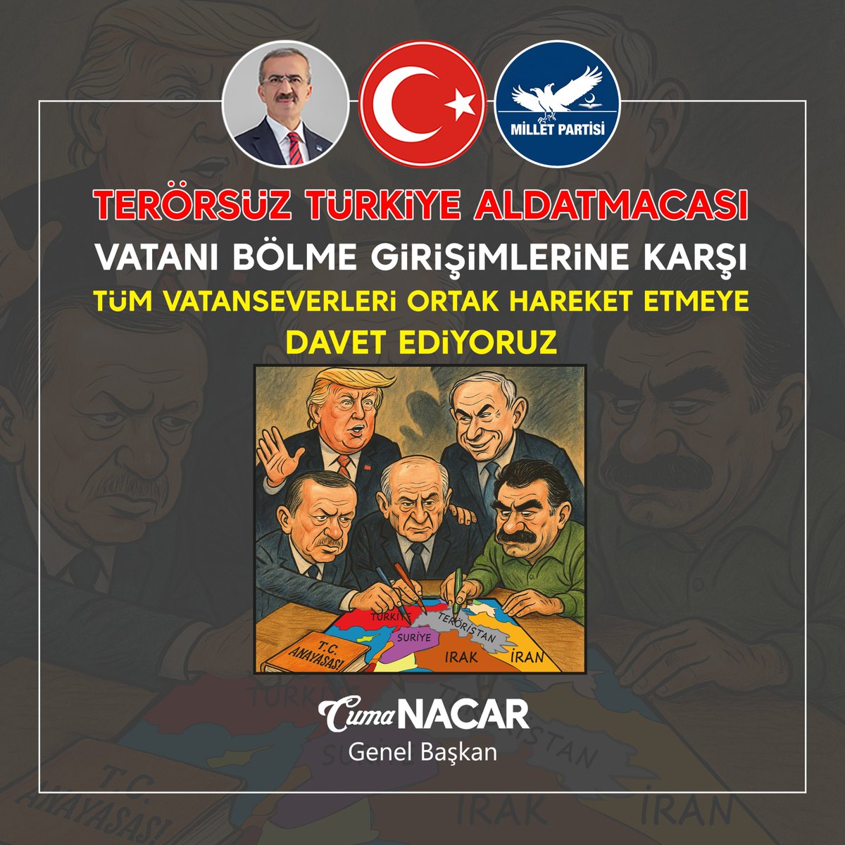 Lozan Antlaşması ve 1924 Anayasası sonucu Kürtlerin inkâr edildiği, yok sayıldığı, asimile edildiği iddiaları koca bir yalandır, sözleri yok hükmündedir.
Katillerin affedilmesi ve siyaset hakkı verilmesine müsaade edilmemelidir. Dünyada bir örneği bulunmamaktadır. Müzakere edilen
