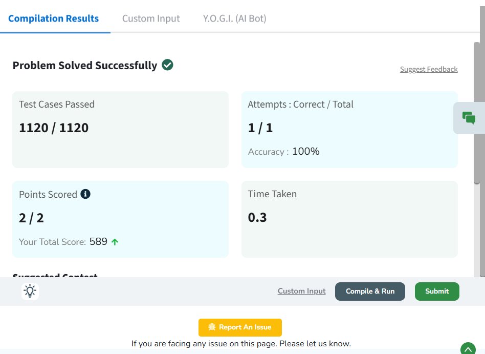 anmolbajpai164's tweet photo. Day 137 of #gfg160
Problem: Maximize String Partitions with No Common Characters
@geeksforgeeks
#geekstreak #DSA #CodeWithGFG
 #160DaysOfCode https://t.co/W80eI1cIUb