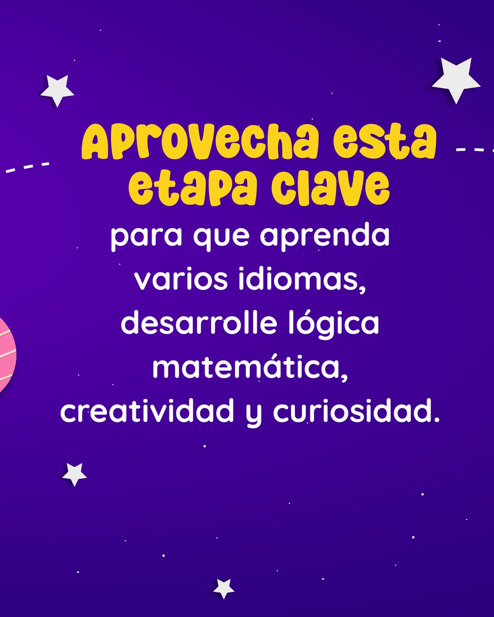 linkids_idiomas's tweet image. 🚀 Linkids entrena la mente de tu bebé con solo minutos al día.
🧠 Estimulación cognitiva
🌍 5 idiomas
🎯 Desde los 0 años

Los primeros años son la clave.
Hoy es el momento.
#Linkids #EducaciónTemprana