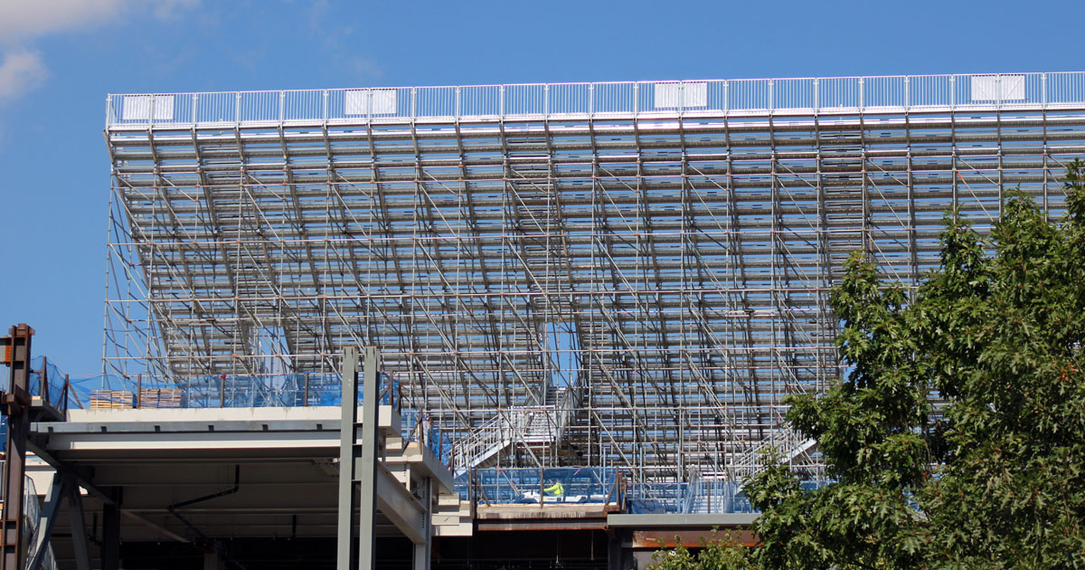 Penn State-Nevada is now 17 days away, and as the Lions held preseason practice No. 11 on Tuesday outside of Holuba Hall, construction workers were finishing some of the final touches at Beaver Stadium before kickoff.

PHOTOS: on3.com/teams/penn-sta…