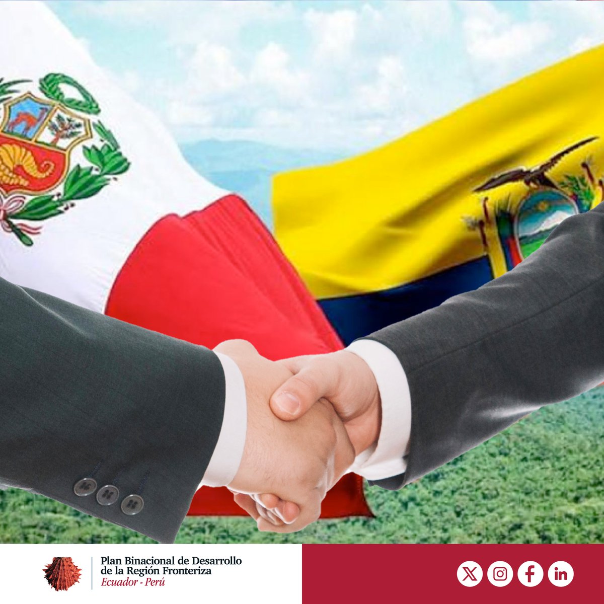 PlanBinacional's tweet photo. 🤝🇪🇨🇵🇪 Apoyamos desarrollo de la agenda bilateral en el Eje Social:
✔️ 6 ago → Se entregaron propuestas 2025 y avances 2024
✔️ 8 ago → Reunión nacional extraordinaria
📌 Hoy → Participamos en el III ciclo binacional Ecuador–Perú

#IntegraciónBinacional #PlanBinacional https://t.co/NolcmHmPtJ
