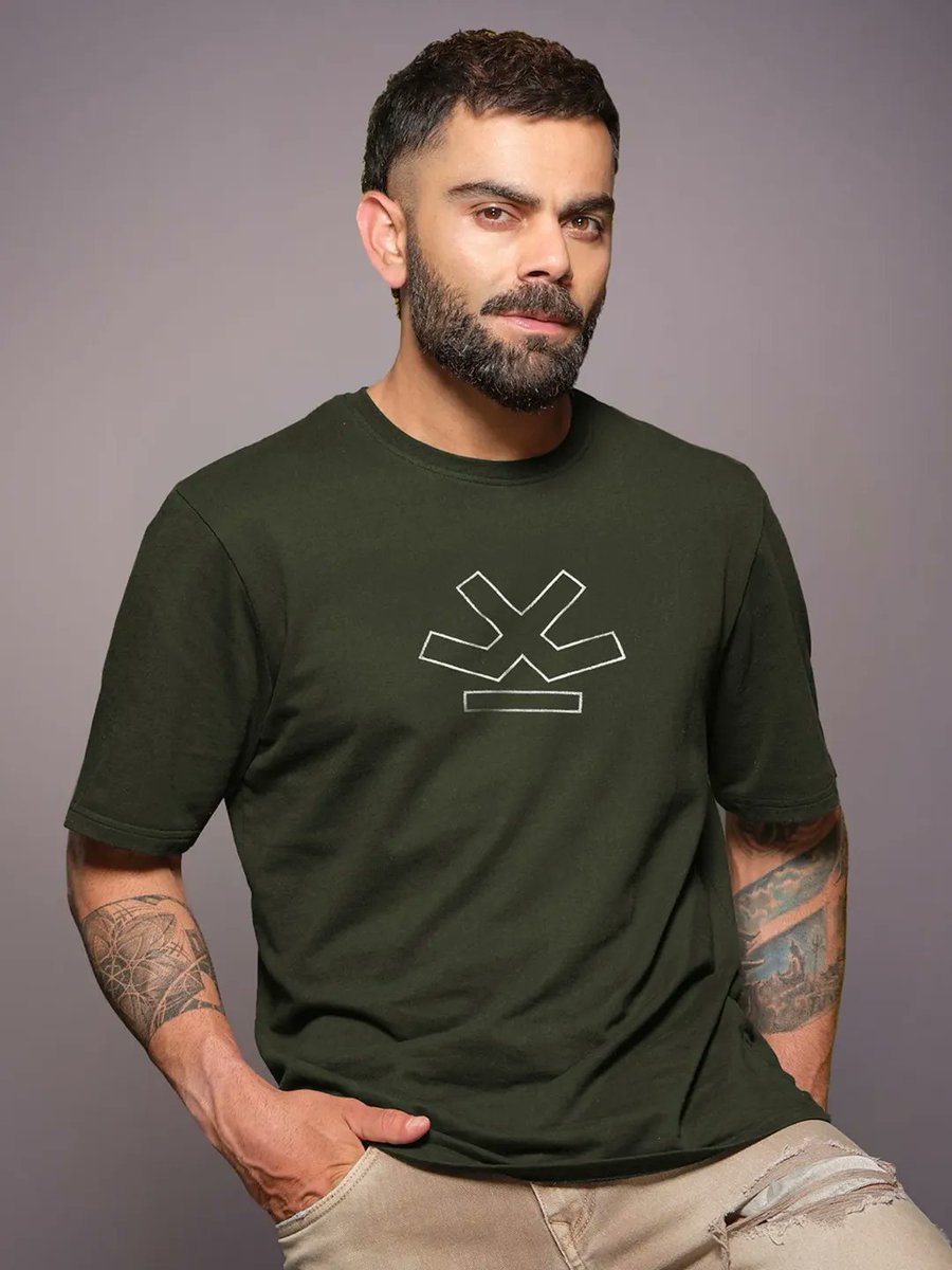 RSaran4455's tweet photo. VIRAT KOHLI X WROGN 📸
Virat new look in these photos 
New brand t shirt 
#ViratKohli #tshart #wrogan https://t.co/ySdiRGVUEX