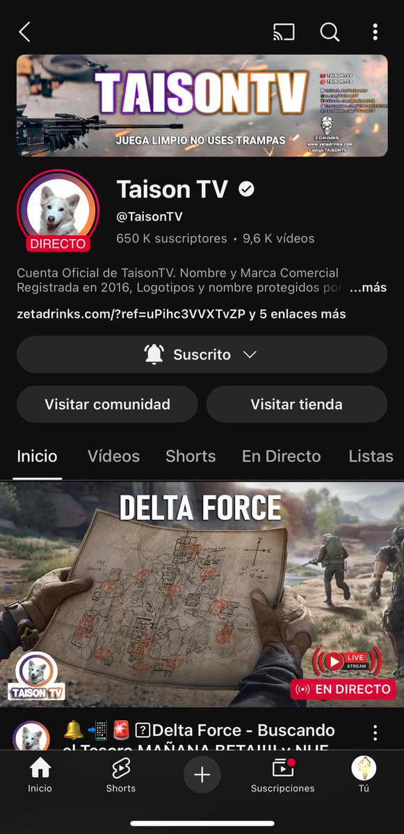 Anrui96's tweet photo. @TaisonTV Eres un crack, ahora mismo disfrutando de tu directo, a ver si hay suerte! https://t.co/BcUyu1d6K5