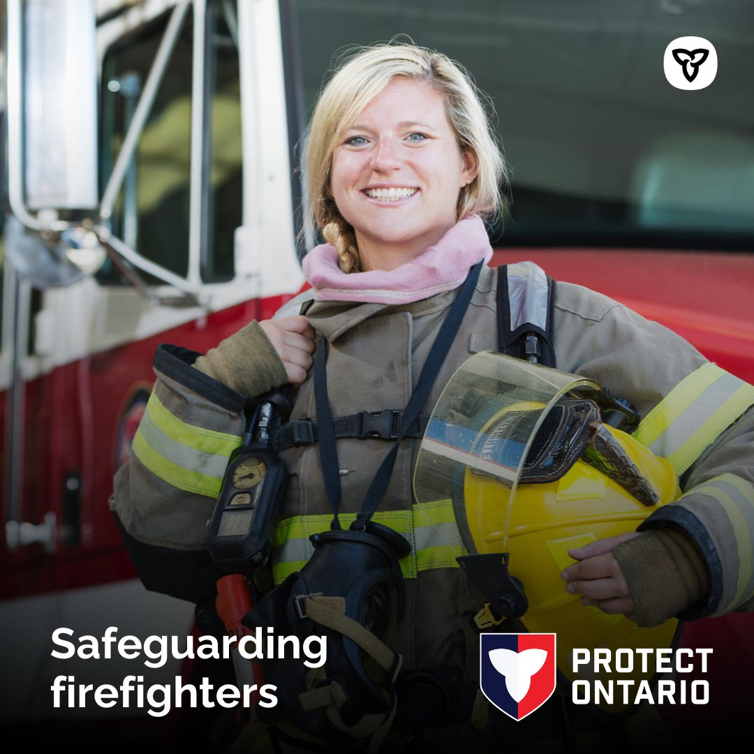 As part of Ontario’s plan to protect those who keep our communities safe, we are increasing our investment to $20M for the Fire Protection Grant program. (1/2)