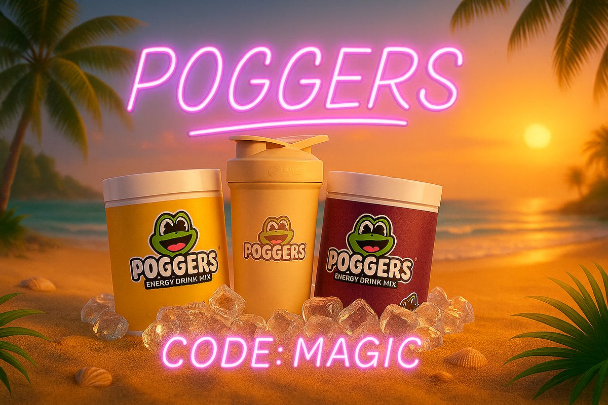 PsyQo Magics | Leader (@chadmagics) on Twitter photo 🚨ANNOUNCEMENT🚨
Happy to announce my partnership with <a href="/PoggersShop/">POGGERS® 🐸</a>
Use code "MAGIC" for 10% off at the checkout💪 🚨ANNOUNCEMENT🚨
Happy to announce my partnership with <a href="/PoggersShop/">POGGERS® 🐸</a>
Use code "MAGIC" for 10% off at the checkout💪