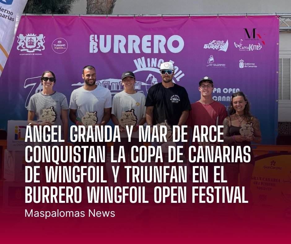 🌊 Doble triunfo de Granda y Mar de Arce en El Burrero

👀 Lee toda la información aquí: maspalomasnews.com/angel-granda-y…

#ÁngelGranda #MarDeArce #Wingfoil #CopaDeCanarias #Ingenio #GranCanaria #MaspalomasNews