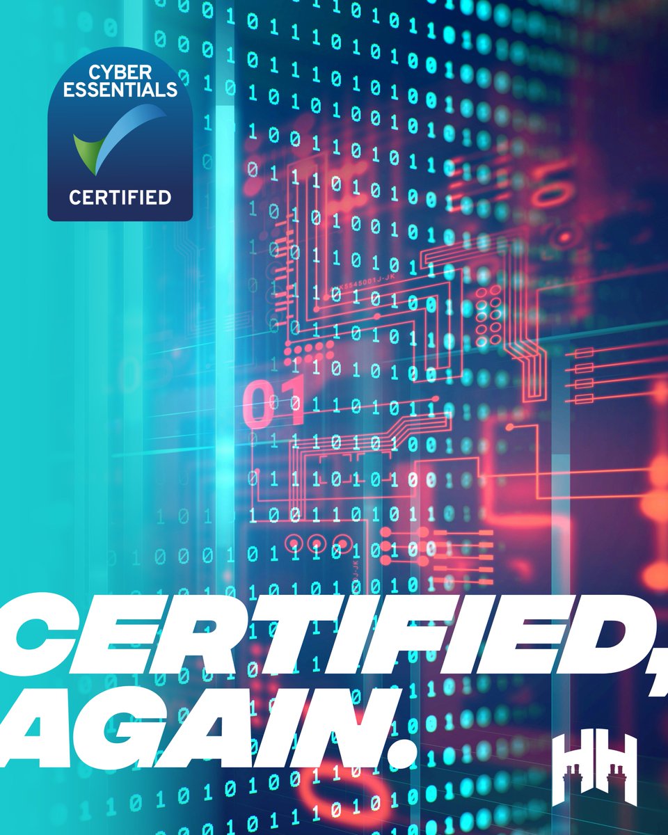 Back with the badge. Cyber Essentials certified for another year.