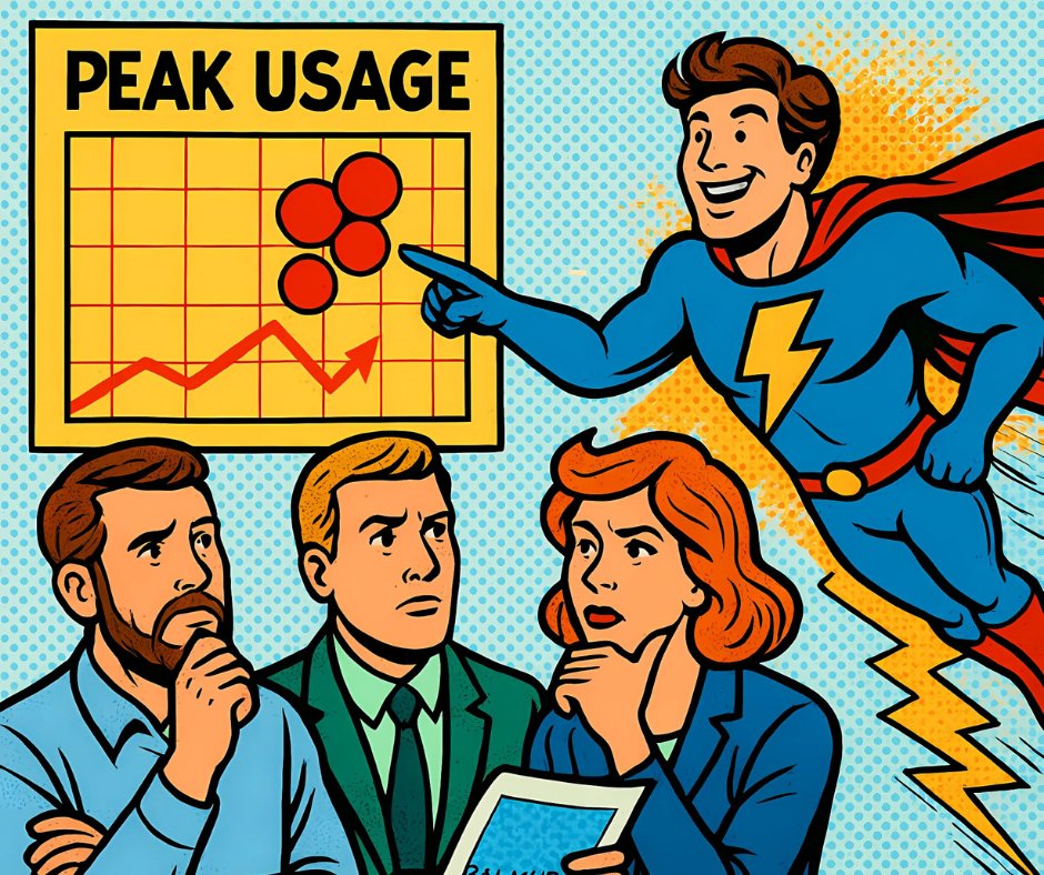Peak usage fees were draining their budget. They were about to give up—until ⚡️James Lightning ⚡️arrived.

✅ Demand Response Plan
✅ Peak-time reduction
✅ Rebates they didn’t know existed

He doesn’t just lower usage—he rewrites the whole grid.
#JamesLightning #EnergyHero
