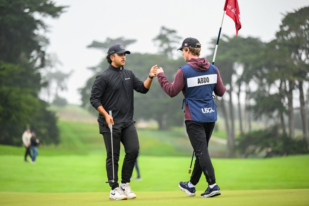 One of the big underdogs in match play at #USAmateur is Jimmy Abdo from Edina, Minnesota, and a rising sophomore at D-3 Gustavus Adolphus in St. Peter.

Abdo was in the transfer portal all summer but received little interest, ultimately deciding to return to Gustavus for his