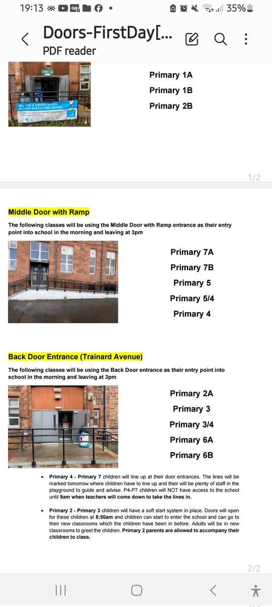 Wellshot parent council tweet media
