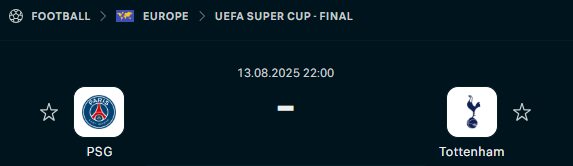 Analiz #skorlar IY 1-0 MS 3-0 &amp; 3-1 🔥
Ev golleri güzel ⌛️
Bol şans 🤞🍀
#SuperCup 🇪🇺⚽️