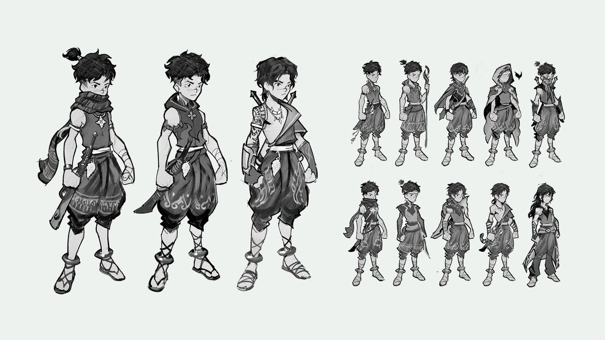 StrayCat999's tweet photo. Hi #PortfolioDay !! here is PHOB, a character design for my thai fantasy thesis group project https://t.co/1Uti020Wp8