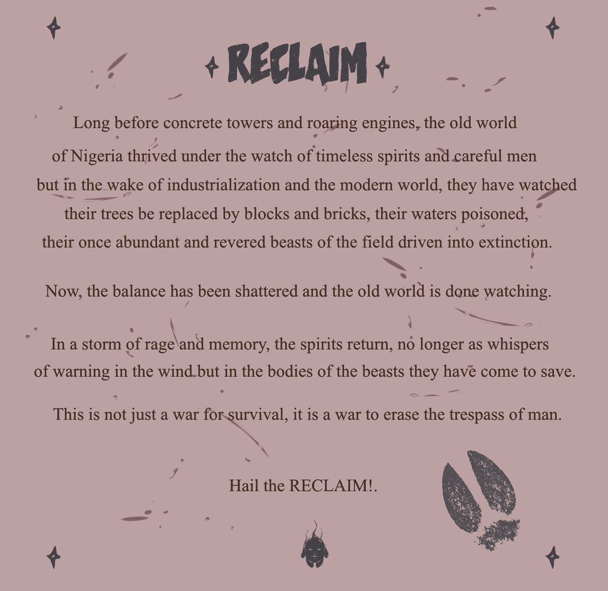 My first ever comic titled RECLAIM is coming…
Been working on it for a while now.
I’ll introduce the main characters soon. This thing has been in my heart ever since i was in secondary school, it just never..clicked🫰Im happy to announce its clicking now..