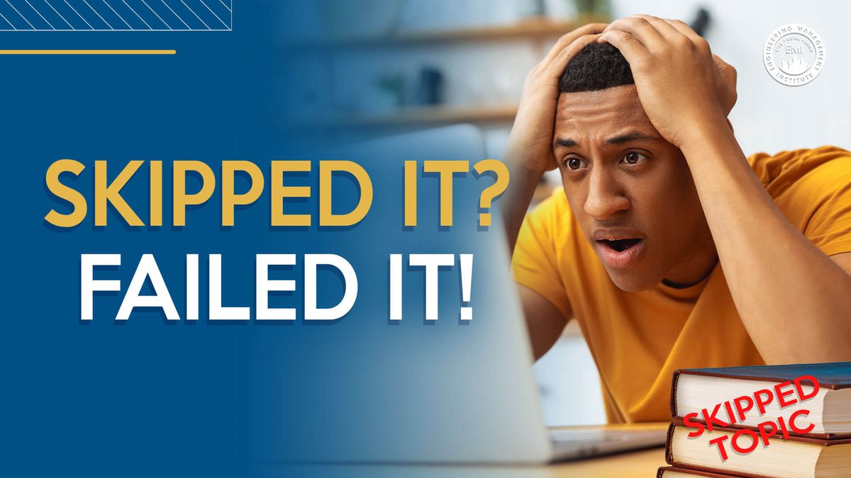 EngMgtInstitute's tweet photo. 🔥 Don’t Skip That Topic! In this week's #PassThePE episode, @AnthonyJFasano, shares why skipping a PE exam subject can sink your score — and 6 ways to tackle weak spots with confidence. 👉 Watch here: https://t.co/ouSUJ6NqSp #PEExamPrep #EngineerGoals https://t.co/uaJ41czEXZ