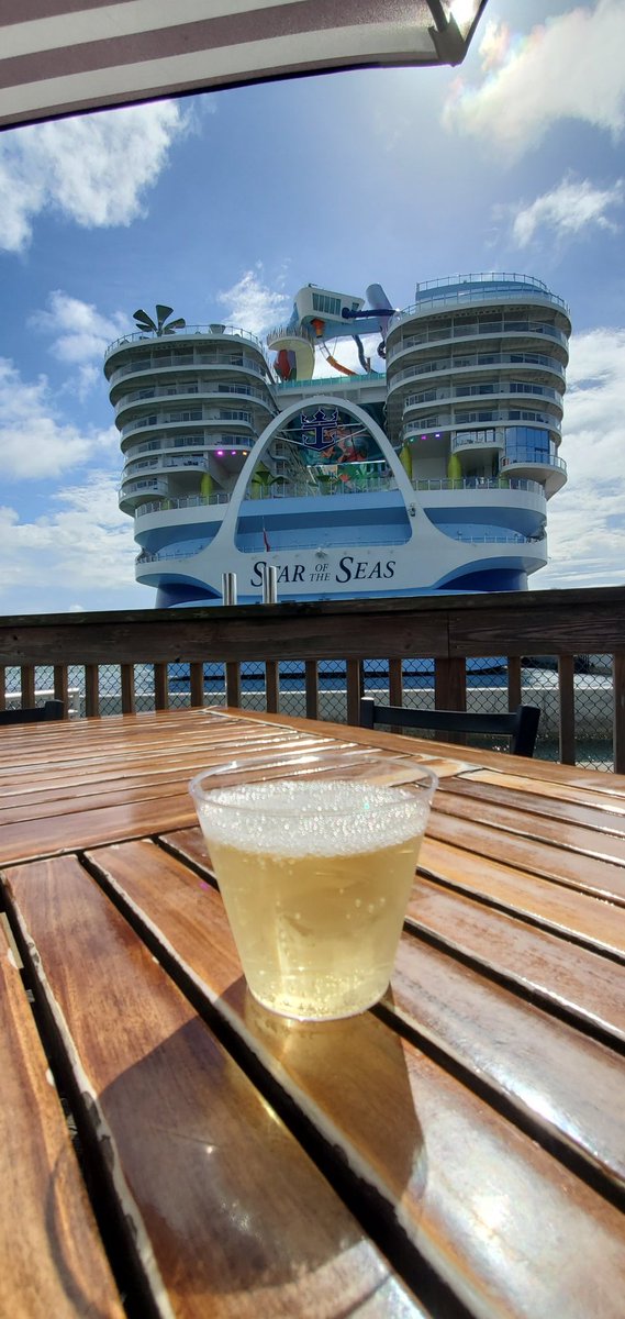 The countdown is on! Star of the Seas <a href="/RoyalCaribbean/">Royal Caribbean</a> is at <a href="/PortCanaveral/">Port Canaveral</a>. At the end of the month, I’ll be boarding for an unforgettable adventure, can’t wait to share it with you! 🛳⛱️ #RoyalCaribbean #BrevardCounty #CruiseShip #Florida #VacationDestination #CruiseLife #vacay