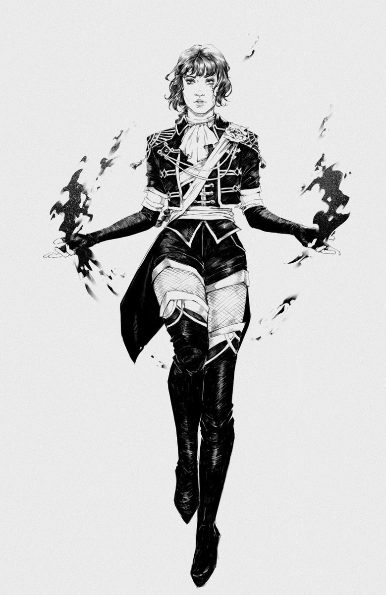 Yelenhol 🍂 COMMISSIONS CLOSED (@yelenhulyahel) on Twitter photo Commission for <a href="/elementcolored/"> 𓂃 ੭୧ 𝑳𝗨𝗡𝗘.</a>
Thank you again 🫶 It was a gread chance to practice my b&w style. And a pleasure do draw Lune (in this outfit is definitely something else)
#Expedition33 #Lune Commission for <a href="/elementcolored/"> 𓂃 ੭୧ 𝑳𝗨𝗡𝗘.</a>
Thank you again 🫶 It was a gread chance to practice my b&w style. And a pleasure do draw Lune (in this outfit is definitely something else)
#Expedition33 #Lune