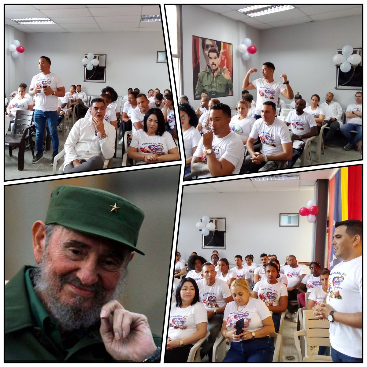 CubaMir_Ven's tweet photo. Con un profundo sentimiento de amor y respeto, nuestros jóvenes recuerdan la figura de nuestro Fidel Castro y reafirman su postura inclaudicable de serle fiel a su Obra y su Legado.
#100AñosConFidel
@cubacooperaven @DrRobertoMOjeda https://t.co/AbO1MGPLW1