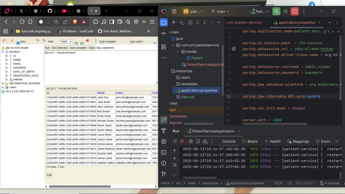 💡 Today’s focus: Connecting Hibernate DB with Spring Boot 🔗
⚙️ Hibernate – a powerful ORM (Object-Relational Mapping) tool that lets you work with Java objects instead of writing raw SQL.
📜 JPA (Java Persistence API) – the rulebook for storing and fetching Java objects from db