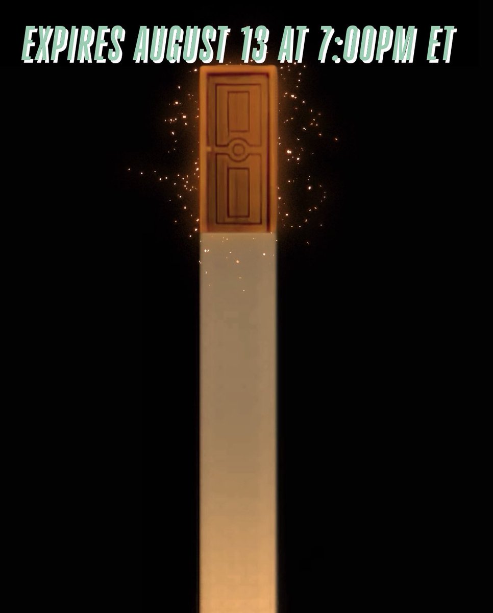 Have to be honest, I was not prepared for the door 🚪