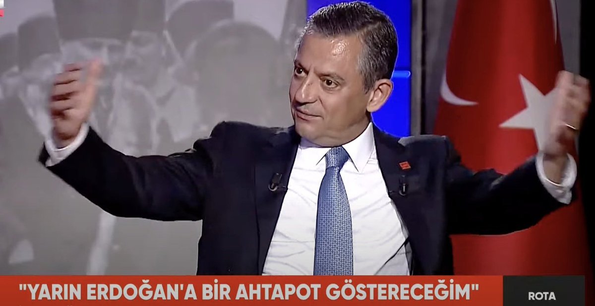 Özgür Özel, AKP’nin kuruluş yıldönümünde (yarın) saat 12.00’de açıklama yapacağını duyurdu.