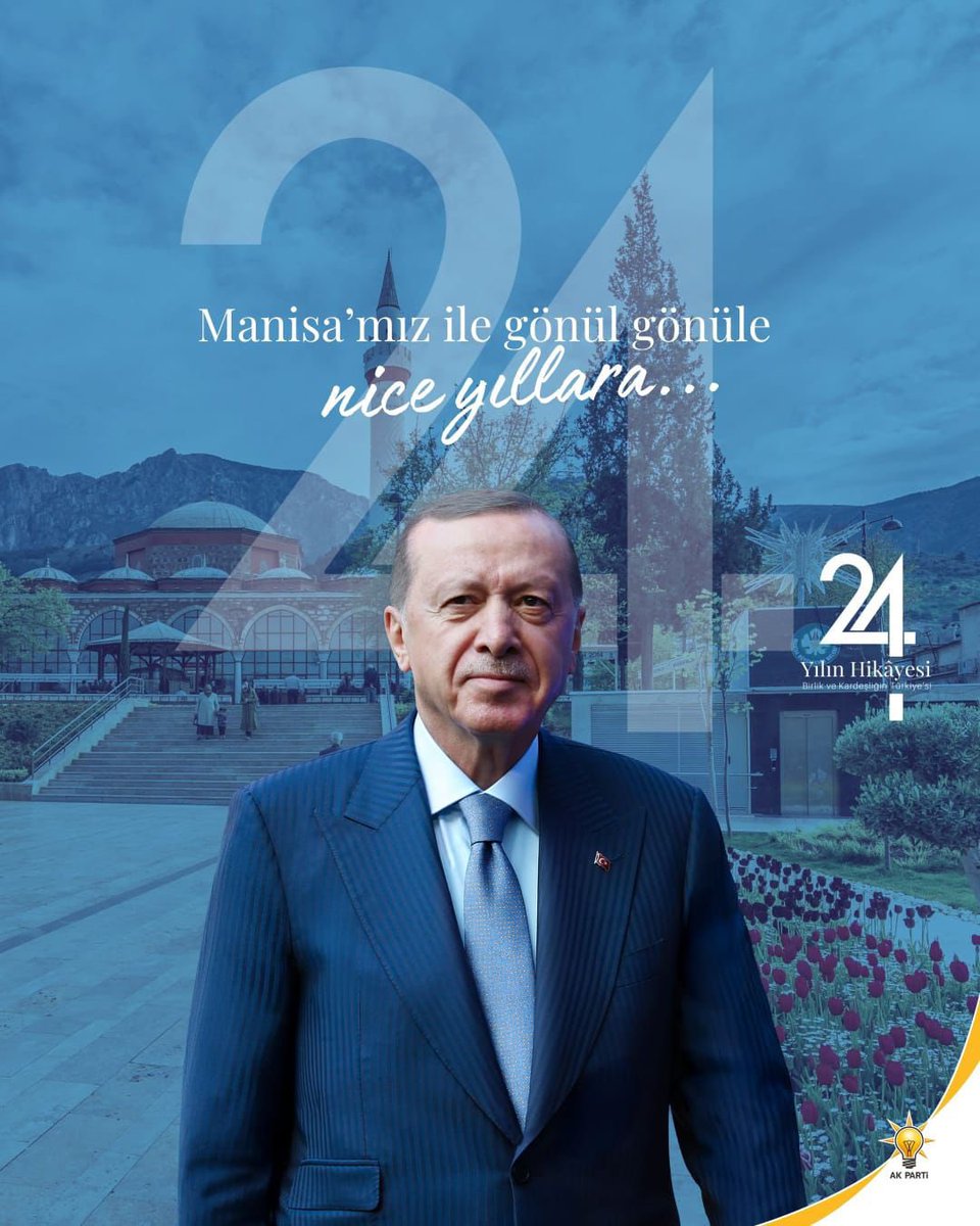 Cumhurbaşkanımız Sayın Recep Tayyip Erdoğan liderliğinde, AK Parti kadrolarımızın 24 yılda ortaya koyduğu eser ve hizmet siyaseti; Türkiye’yi her alanda zirveye taşımıştır.

Ulaşımdan eğitime, sağlıktan adalete; altyapıdan savunma sanayiine kadar atılan dev adımlar, ülkemizi her