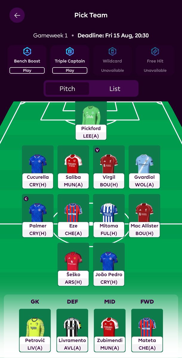 Teshting teshting
#FPL 
#FPLCommunity