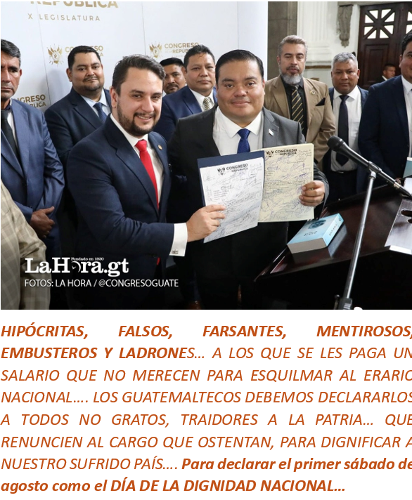 ElfegoRolando's tweet photo. Traidores a la patria esto son los actuales diputados del Congreso de la Republica.... https://t.co/FwShz42aI1