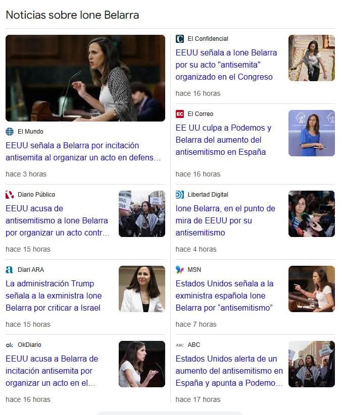 Buen trabajo <a href="/ionebelarra/">Ione Belarra</a> , estamos en el sitio correcto, no estás sola.✊