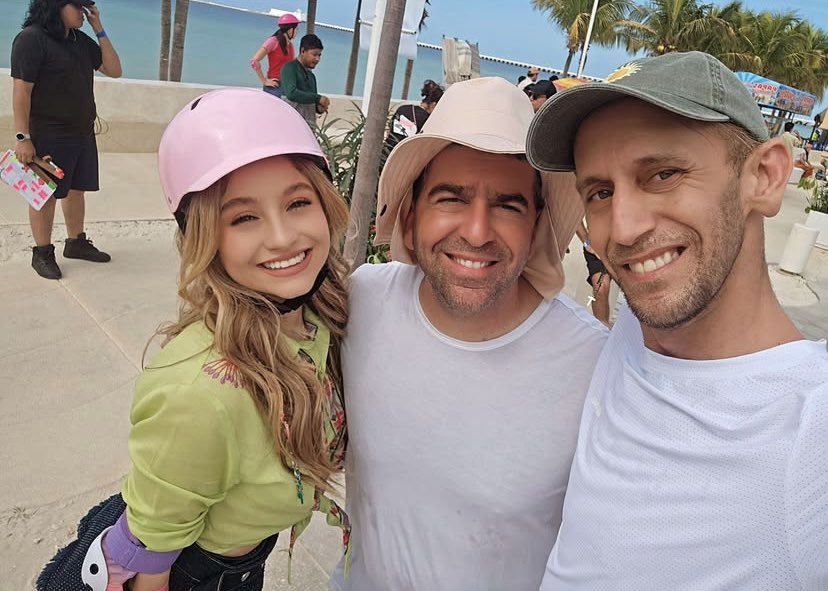 KarolAccess's tweet photo. 📸 | Karol Sevilla en las grabaciones de “#SoyLuna4” en Progreso, Yucatán. https://t.co/FTscd2jkNI
