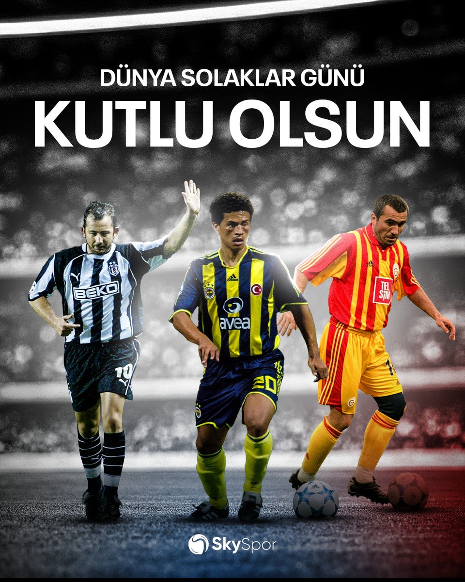 💥 Bugün, Dünya Solaklar Günü.

🤔 Sizin favori solağınız hangisi❓