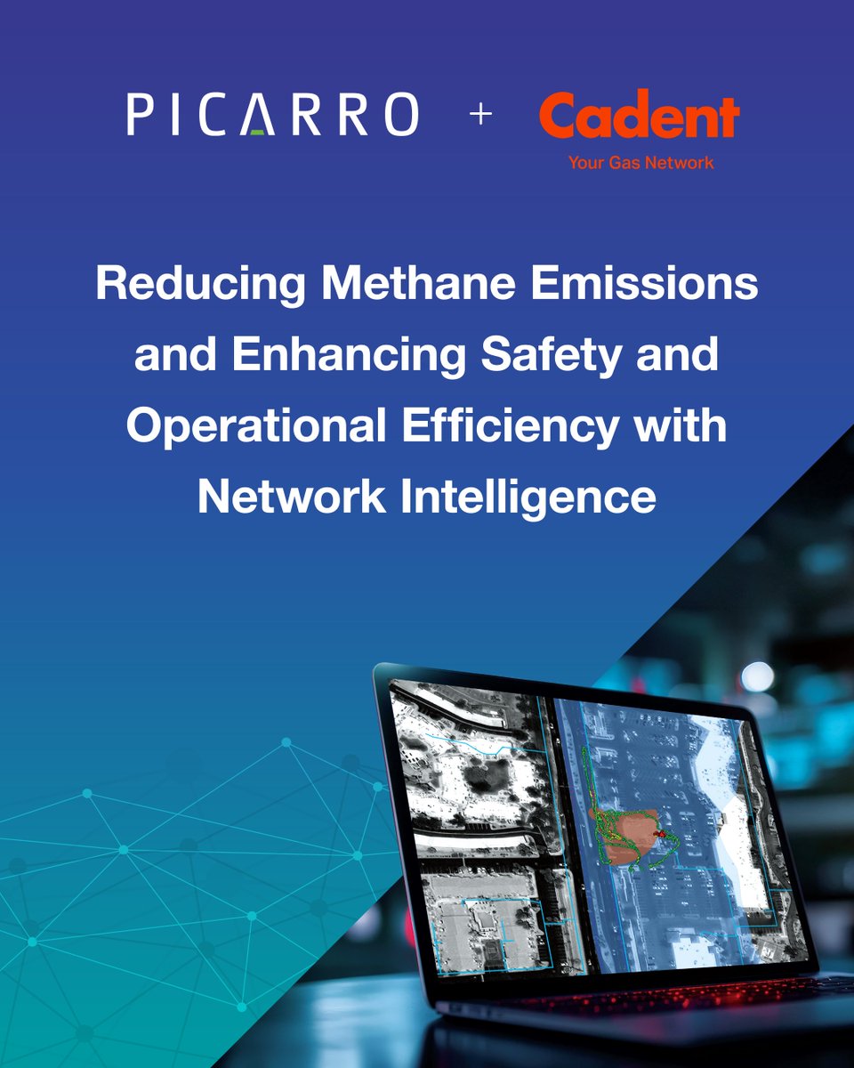 🚨 Big news: Cadent is deploying Picarro’s Network Intelligence throughout the UK’s largest gas network to:

✔️ Enhance safety
✔️ Reduce methane emissions
✔️ Boost operational efficiency

🔗 Learn more: bit.ly/4oRN5jx

#MethaneReduction