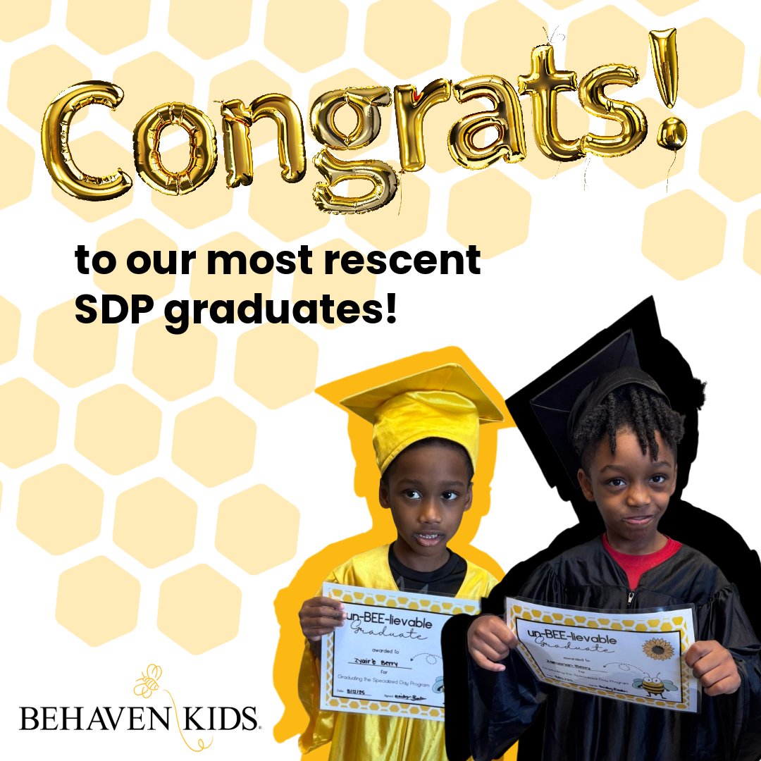 BehavenKids's tweet photo. With summer coming to a close we are saying goodbye to many kiddos we have gotten to know well .  We are so proud of the hard word these kids and staff have done to help families be successful!🐝💛 https://t.co/AyEMusoJ3i