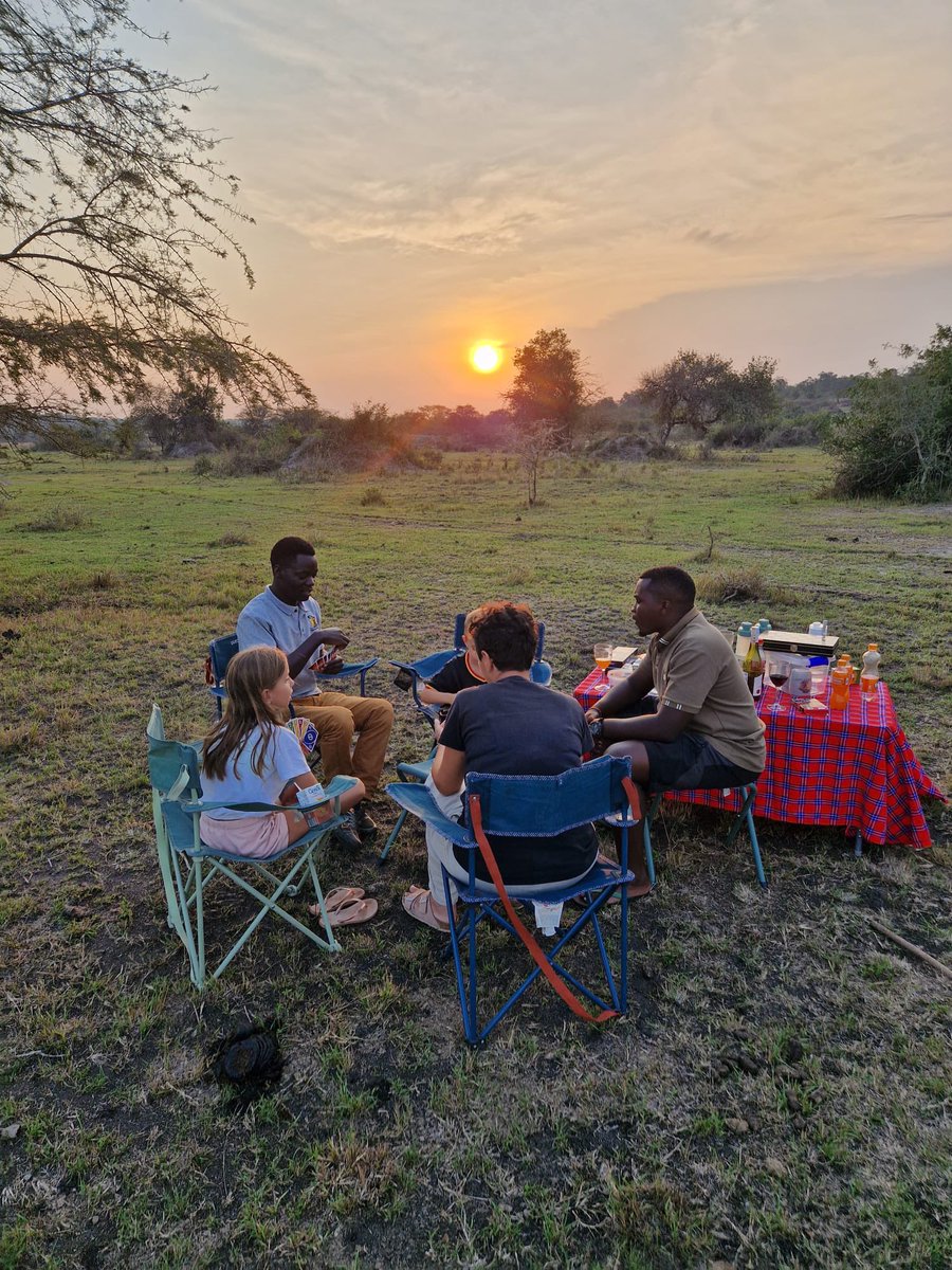 Today was beautiful: A walking safari at Lake Mburo, Cultural visit and evening sundowner. Playing UNO, wine and snacks as we come to an end of our 9 days family safari in Uganda. 

#safari #uganda #travelling #visituganda