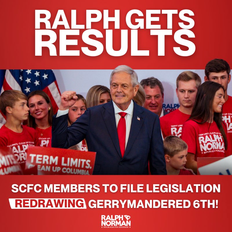 Ralph Norman (@ralphnorman) on Twitter photo Leadership doesn’t start once I’m governor, it starts now. I am already holding the legislature accountable and pushing them to advance conservative reforms. Thank you to my friends in the <a href="/SCFreedomCaucus/">South Carolina Freedom Caucus</a> for leading the way! Leadership doesn’t start once I’m governor, it starts now. I am already holding the legislature accountable and pushing them to advance conservative reforms. Thank you to my friends in the <a href="/SCFreedomCaucus/">South Carolina Freedom Caucus</a> for leading the way!