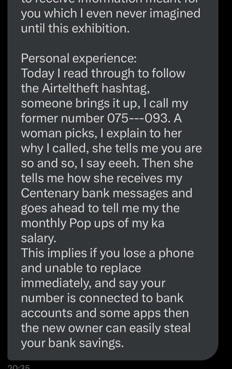 SpireJim's tweet photo. This is critical!
Perhaps it would help that customers register email and alternative contacts where they can be notified by default at least thrice a month before their lines are given away. https://t.co/0PM0XNUfV4