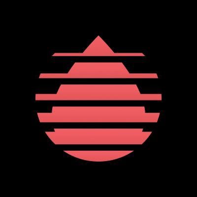 Cult DAO의 빨간 줄무늬 드롭 로고