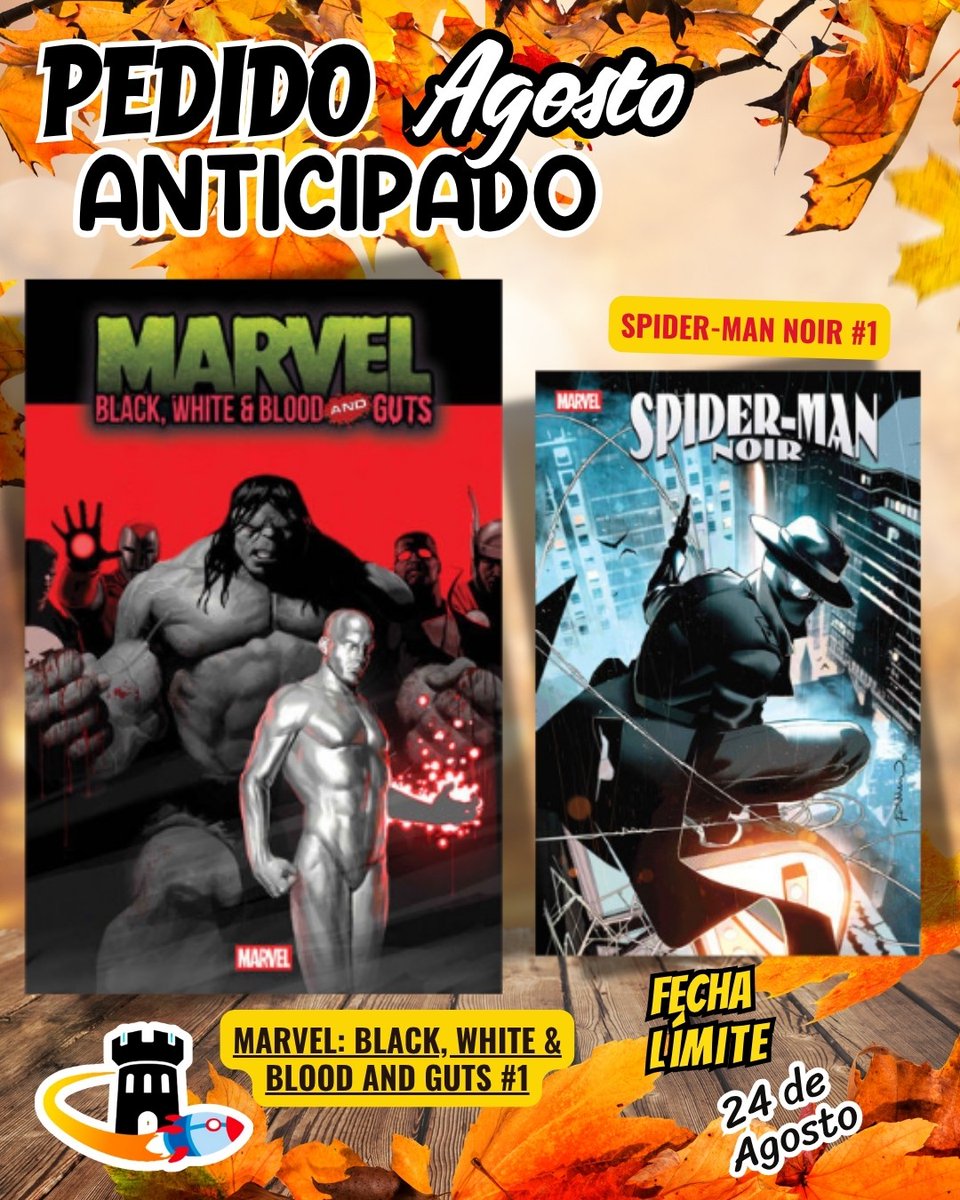 *AVISO IMPORTANTE*
Ya está lista la lista de títulos para realizar su PXA del mes de Octubre, a continuación les dejo los títulos correspondientes!
#Halloween #halloweendecor #comics #comicbooks #comicsméxico