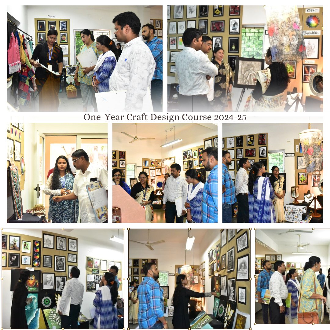 Sidac_Odisha's tweet image. The Final Assessment of SIDAC’s One-Year Craft Design Course (2024-25) was held, where an esteemed jury evaluated students on Product, Process, Personality &amp;amp; Presentation - showcasing their creativity, honed skills, and professional growth.
#SIDAC #CraftDesign #FinalAssessment